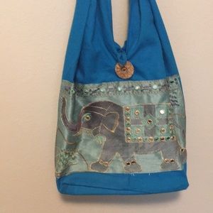 India elephant design bag
